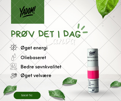 Yadom! – Oliebaseret friskhed med 2-i-1 funktion